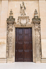 Mother Church. Calimera. Puglia. Italy.