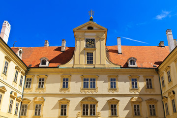 Fototapeta na wymiar Valtice palace, Unesco World Heritage Site, Czech Republic