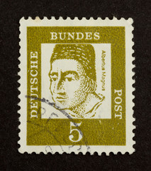 GERMANY - CIRCA 1960: Stamp printed in Germany