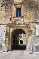 Fototapeta na wymiar Ducal palace of Castromediano-Limburg. Cavallino. Puglia. Italy.