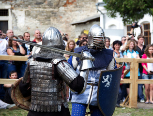 KAMYANETS-PODILSKY- JUNE 2: Medieval Festival , Ukraine