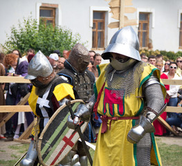 KAMYANETS-PODILSKY- JUNE 2: Medieval Festival , Ukraine
