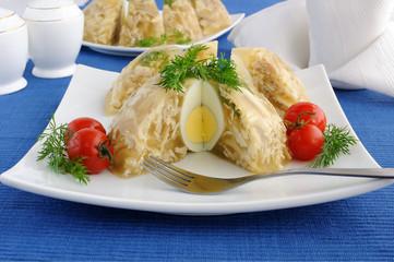 Jellied Chicken