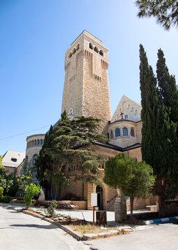 Augusta Victoria tower, Jerusalem, Israel