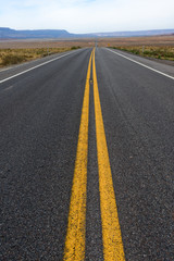 Straight Desert Road