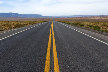 Straight Desert Road