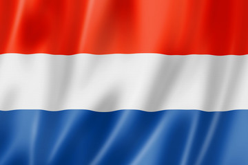 Netherlands flag - obrazy, fototapety, plakaty