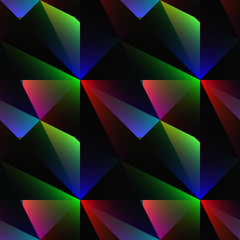 Obraz premium Crystal face seamless abstract embossed background.