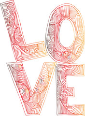 LOVE. vector illustrations - 42100716