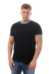 Obraz premium Portrait of a handsome young man