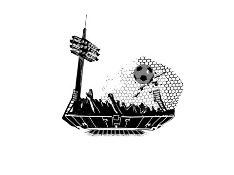 Stadium clip art preview