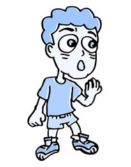 Cartoon kid design
