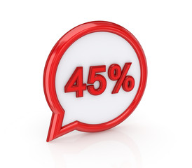 50% icon.