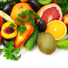 fruits and vegetables