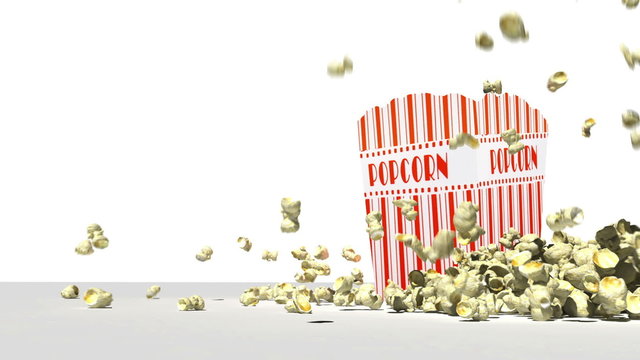 Popcorn box version 1. Comes with Alpha.