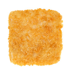 Piece of breaded haddock