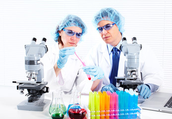 Scientific laboratory.