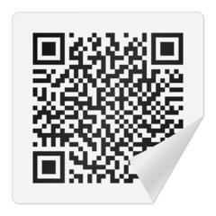qr etikett eckig I