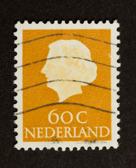 HOLLAND - CIRCA 1970: Stamp printed in the Netherlands