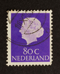 HOLLAND - CIRCA 1970: Stamp printed in the Netherlands