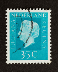 HOLLAND - CIRCA 1970: Stamp printed in the Netherlands