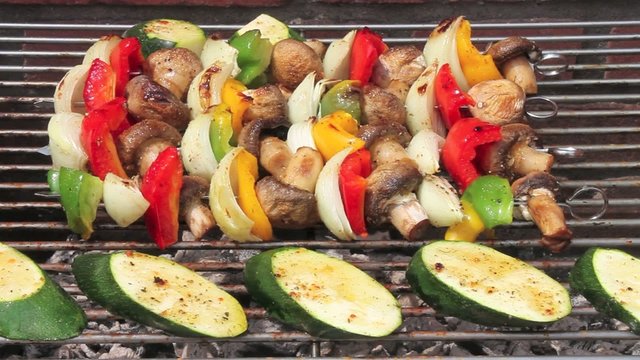Grillen - 006 - Gemuesespiess