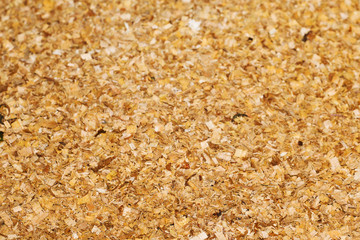 Holzspäne als Hintergrund