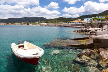 Boats at Kamiros Skala