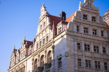 Fototapeta premium Gebäudedetails Burgplatz