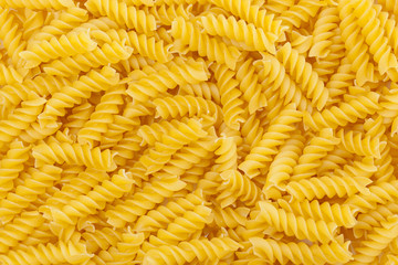 Dry rotini pasta