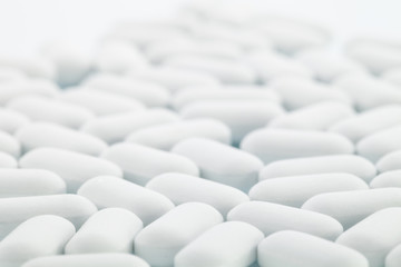 Fototapeta na wymiar Białe tabletki