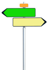 panneau bi-directionnel