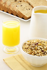 delicious fresh breakfast