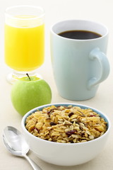 delicious fresh breakfast