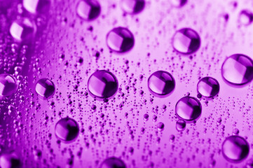 background of water drops