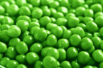 background of green peas