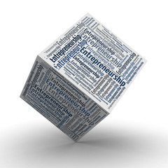 Entrepreneurship Würfel / Cube