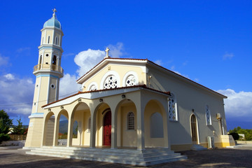 Fototapeta na wymiar grèce; ioniennes, kefalonia : église