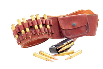 Holster with bullets and charger © crom