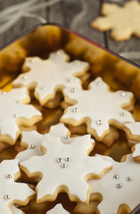 Snowflake cookies