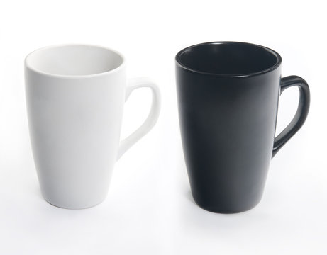Dark and light ceramic cups for every color you need