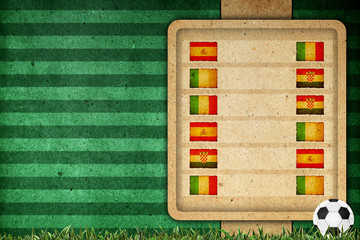 Group stage on football 2012 - group C