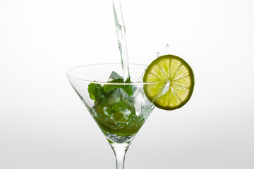 Preparing a cocktail