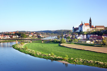 Fototapeta na wymiar Miasto porcelany Meissen w Saksonii