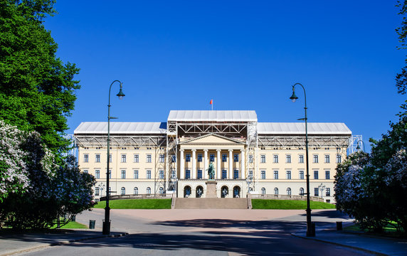 Slottet Royal Palace residence of the King of Norway