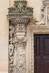 Mother Church. Calimera. Puglia. Italy.