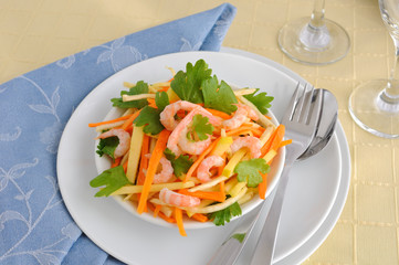 Salad of celery