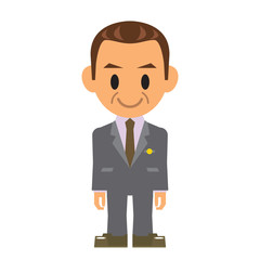 政治家 イラスト