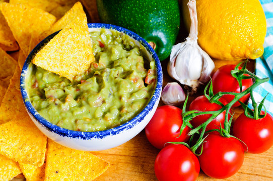 Avocado Guacamole Ingredients