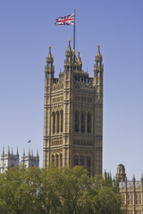 Fototapeta na wymiar The Victoria Tower